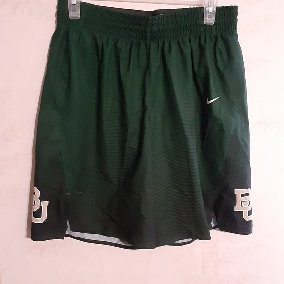 NWOT Nike Baylor Bears Basketball Shorts in Size M 802352-341 - Picture 1 of 6